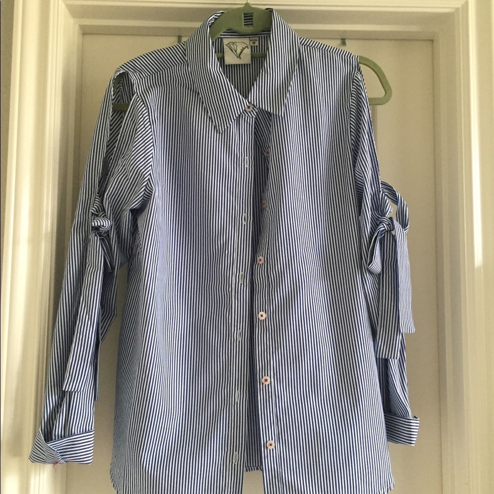 Janet Chung button down blouse